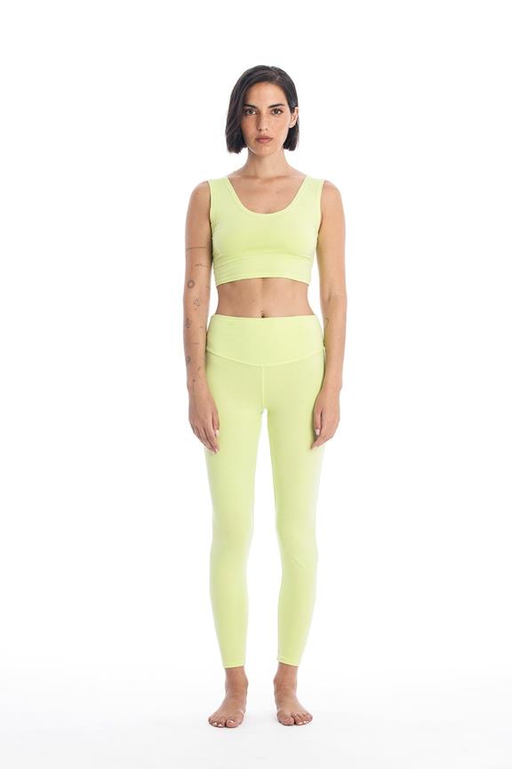 Yoga Top Lime Yellow from Shop Like You Give a Damn