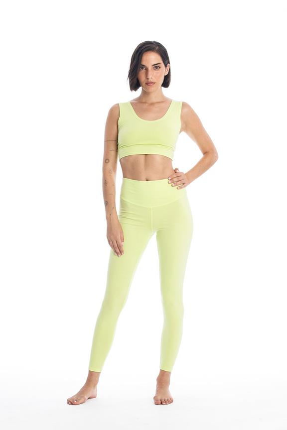 Yoga Top Lime Yellow from Shop Like You Give a Damn