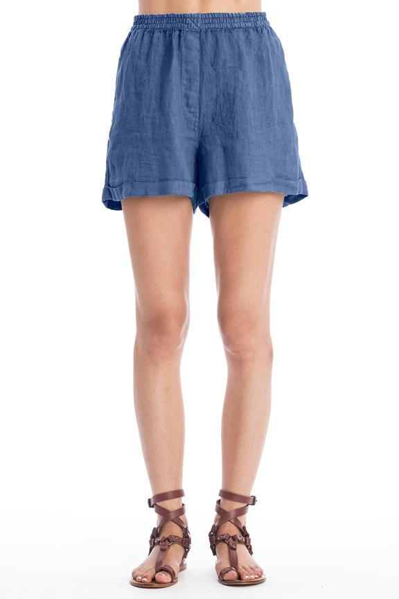 Shorts Creta Indigo Blue via Shop Like You Give a Damn