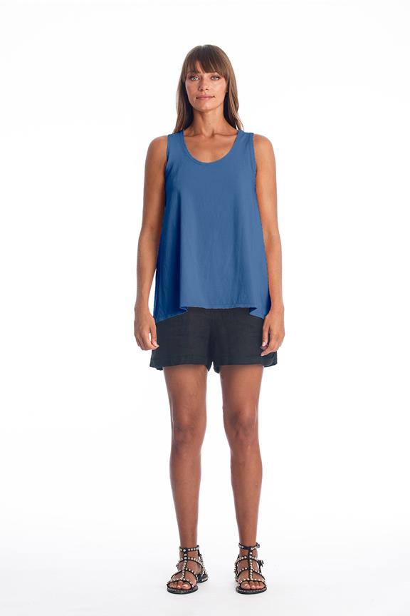 Top Easy Indigo Blue via Shop Like You Give a Damn