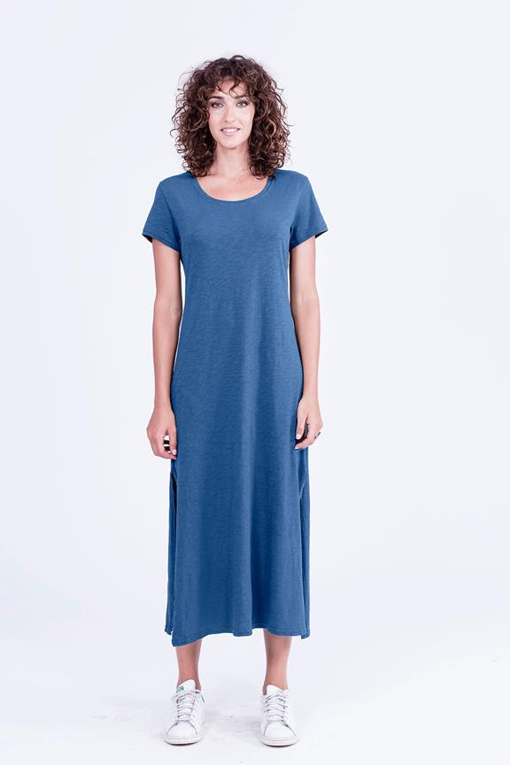 Dress Uma Indigo Blue via Shop Like You Give a Damn