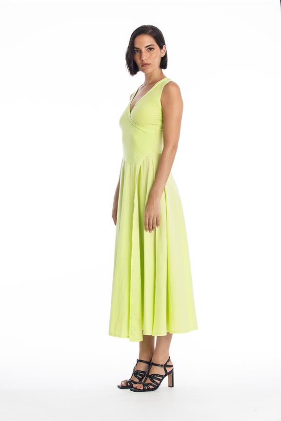 Dress Veronika Ns Lime Yellow from Shop Like You Give a Damn