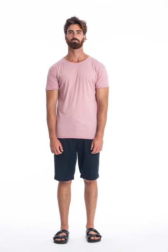 T-Shirt Ronde Wilde Hals Malva Roze via Shop Like You Give a Damn