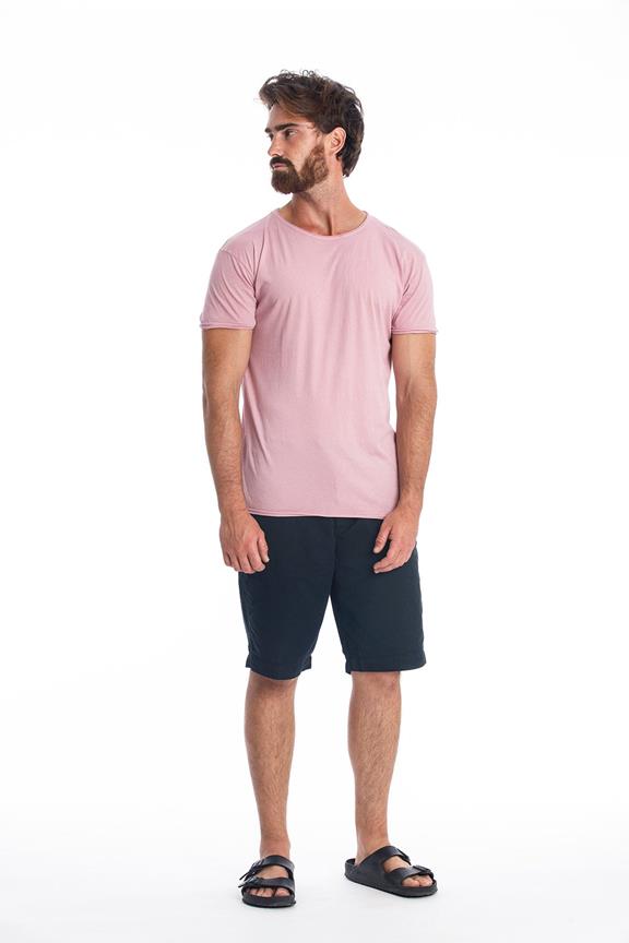 T-Shirt Round Wild Neck Malva Pink from Shop Like You Give a Damn