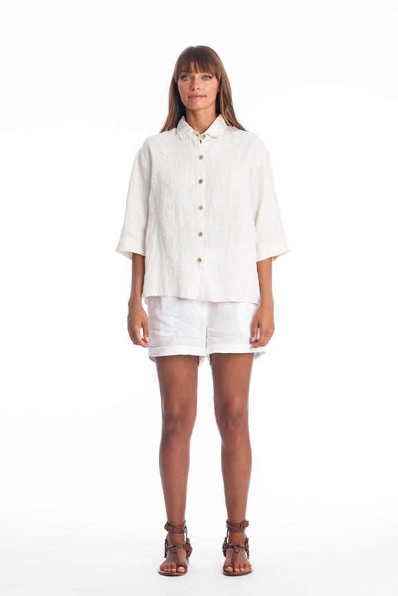 Blouse Summer White via Shop Like You Give a Damn