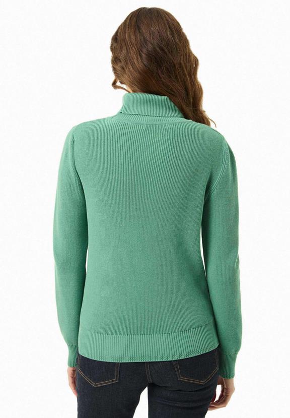 Sweater Turtleneck Leaf Green from Shop Like You Give a Damn