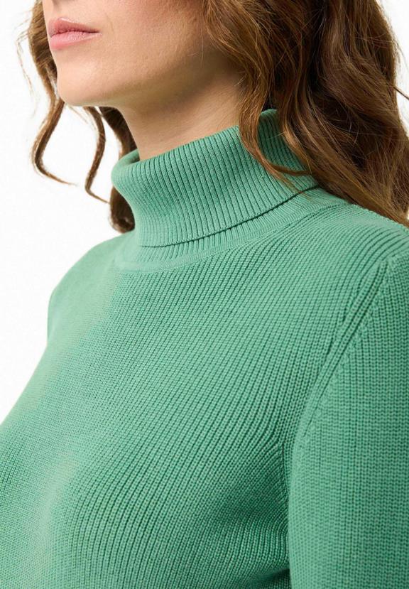 Sweater Turtleneck Leaf Green from Shop Like You Give a Damn