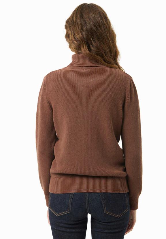 Sweater Turtleneck Cocoa Brown from Shop Like You Give a Damn