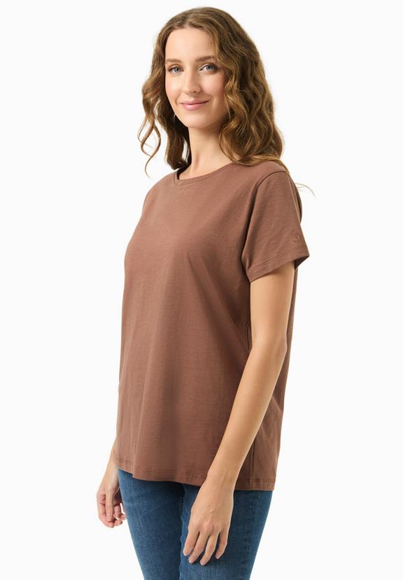 T-Shirt Basic Cocoa Brown from Shop Like You Give a Damn