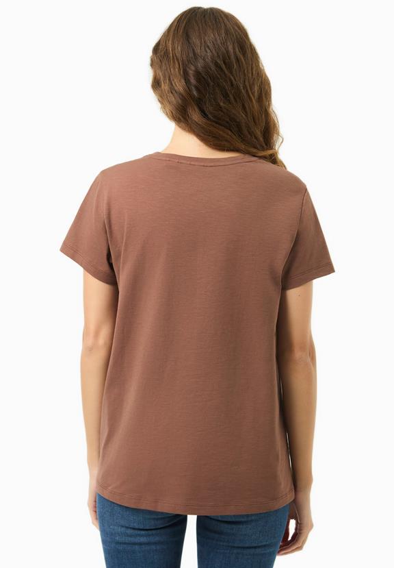 T-Shirt Basic Cocoa Brown from Shop Like You Give a Damn