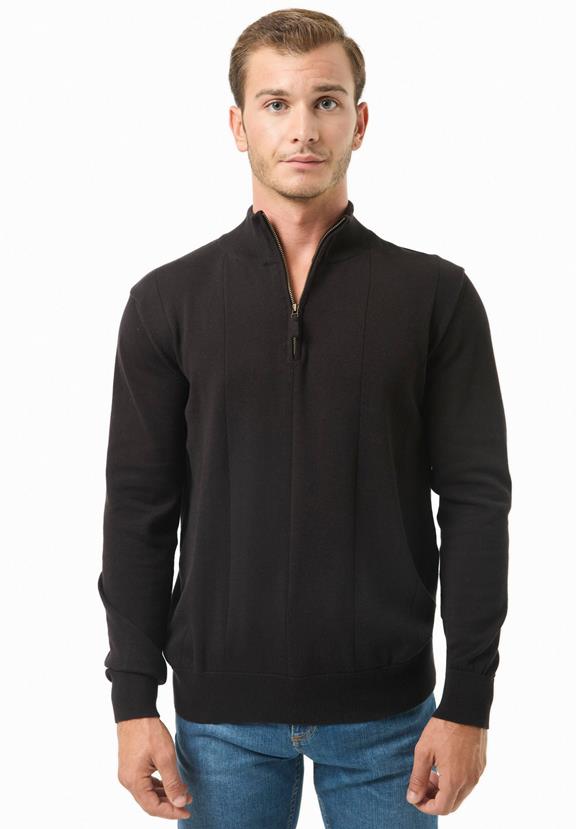 Troyer Sweater Black via Shop Like You Give a Damn