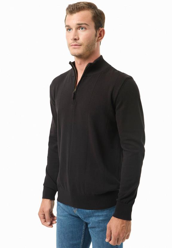 Troyer Sweater Black from Shop Like You Give a Damn