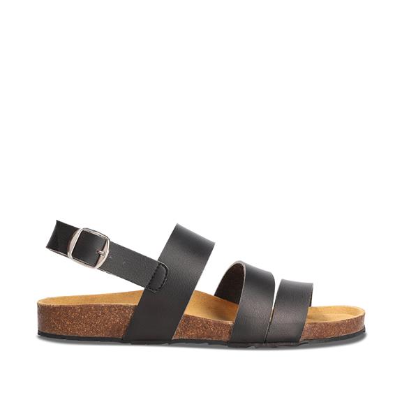 Sandalen Madder Zwart via Shop Like You Give a Damn