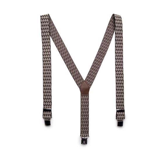 Suspenders Hugo Brown via Shop Like You Give a Damn