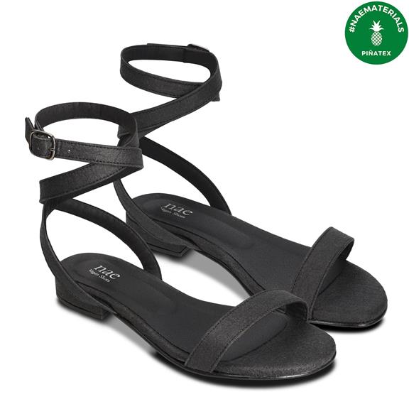 Sandalen Basil Zwart from Shop Like You Give a Damn