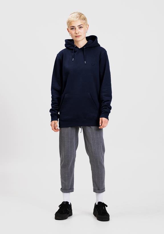Hoodie Welle Patch Navy 2