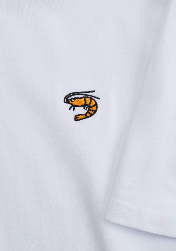 T-Shirt Granaat Wit 5