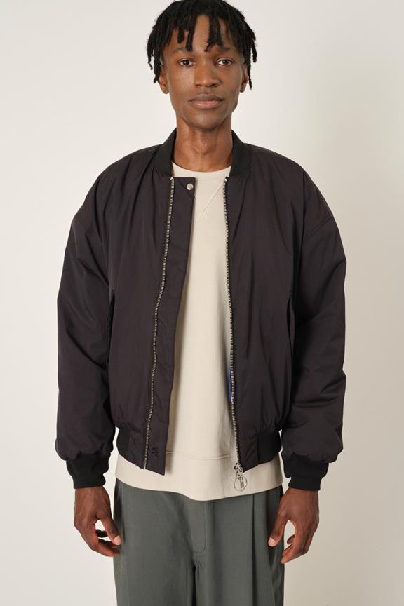 Bomber Jacket Santa Fe Black via Shop Like You Give a Damn