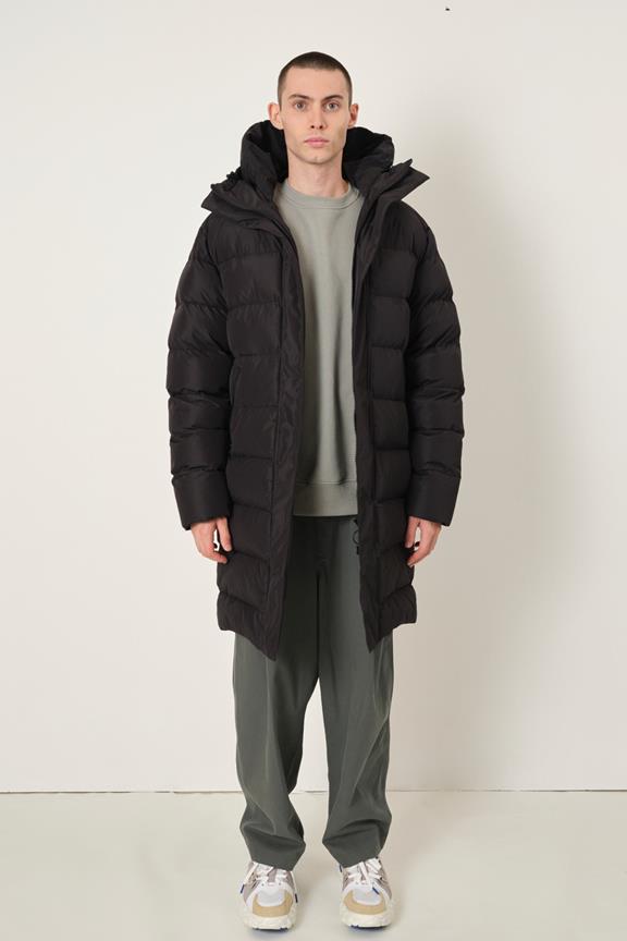 Puffer Coat Kensington Black via Shop Like You Give a Damn