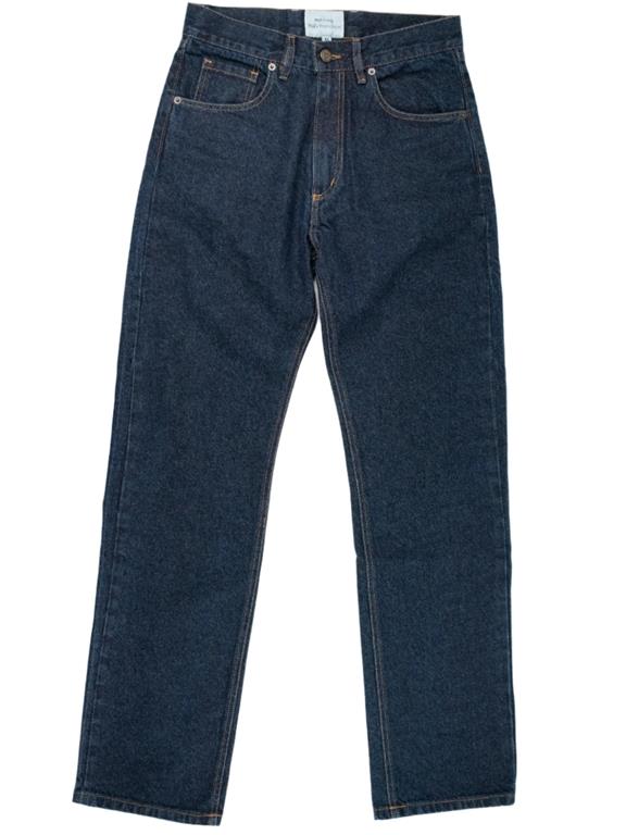 Jeans Classic Rechte Pijp Blauw via Shop Like You Give a Damn