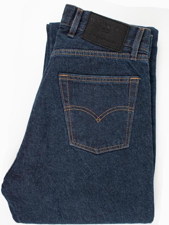 Jeans Classic Rechte Pijp Blauw from Shop Like You Give a Damn