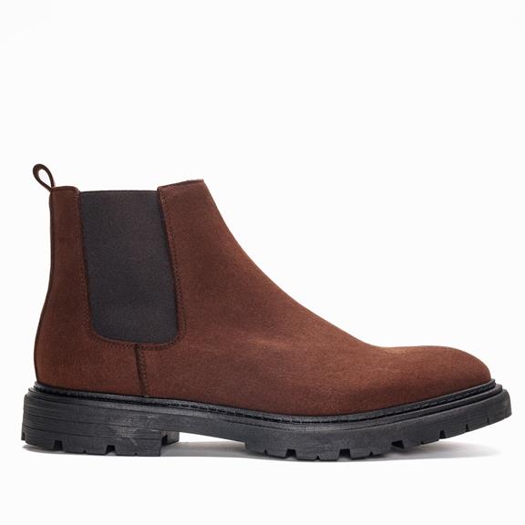 Chelsea Boots Heren Faber Brown via Shop Like You Give a Damn