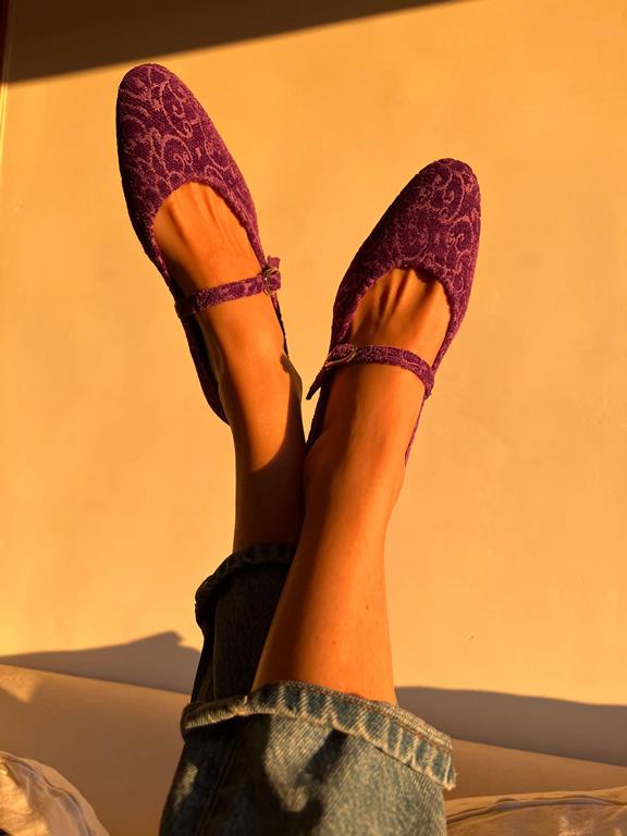 Ballerinas The Versailles Purple from Shop Like You Give a Damn