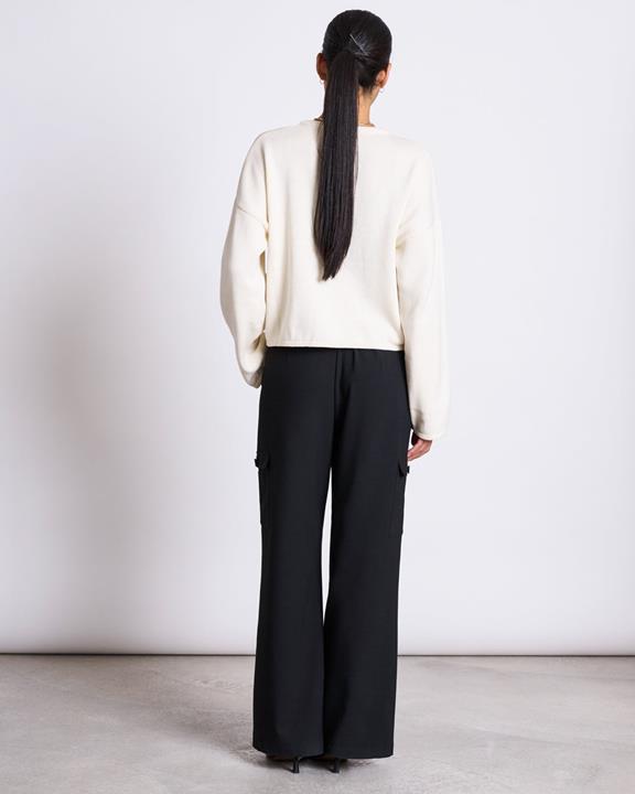 Lichte Cardigan Asas Off White from Shop Like You Give a Damn