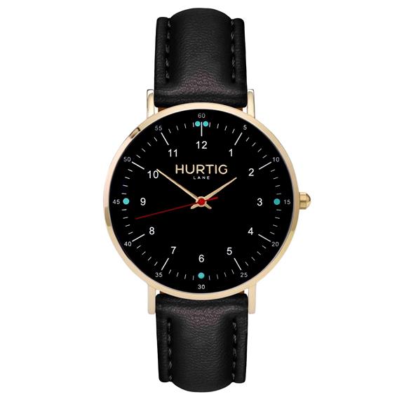 Women's Watch Moderna Watch Gold, Black & Black via Shop Like You Give a Damn