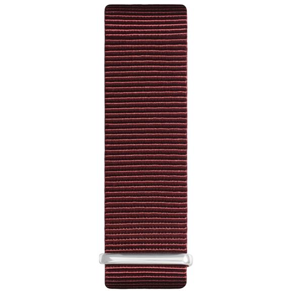 Horlogeband Nato Maroon & Zilver via Shop Like You Give a Damn