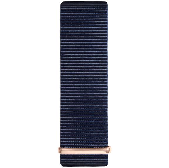 Horlogeband Nato Ocean Blue & RosÃ©goud via Shop Like You Give a Damn