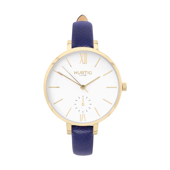 Watch Amalfi Petite Gold, White & Marine Blue via Shop Like You Give a Damn