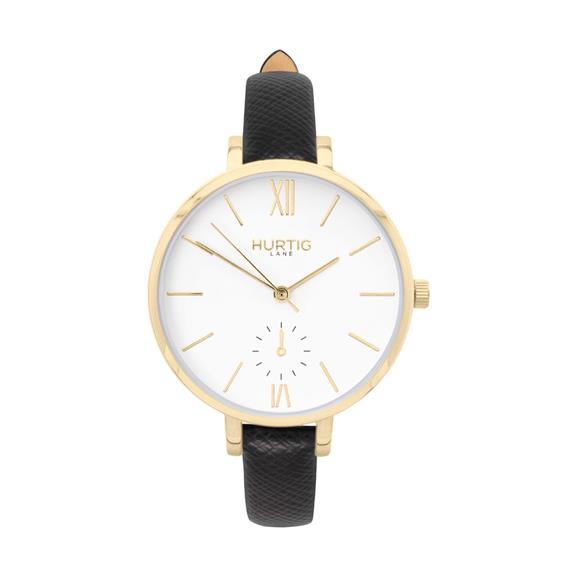 Horloge Amalfi Petite Goud, Wit & Zwart via Shop Like You Give a Damn