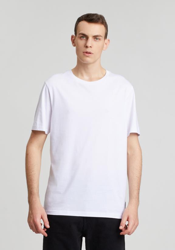 T-Shirt Blanko Weiß 1
