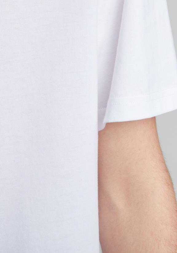 T-Shirt Blanko Weiß 5