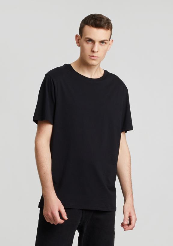T-Shirt Blanko Zwart 1