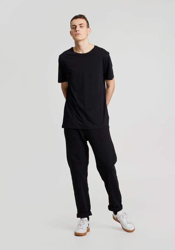 T-Shirt Blanko Zwart 2