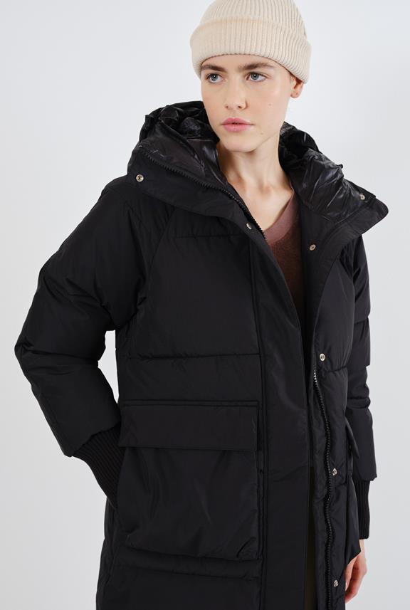 Ry Puffer Parka Zwart from Shop Like You Give a Damn