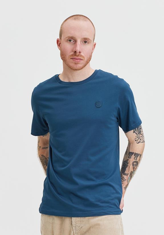 T-Shirt Welle Patch Denim Blue 1