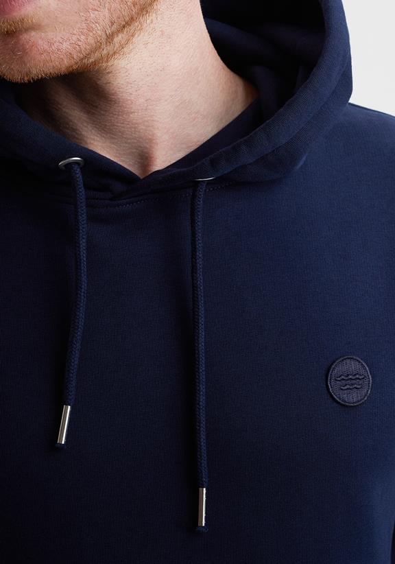 Hoodie Welle Patch Navy 6