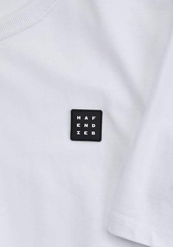 T-Shirt Logo Block Patch White 5