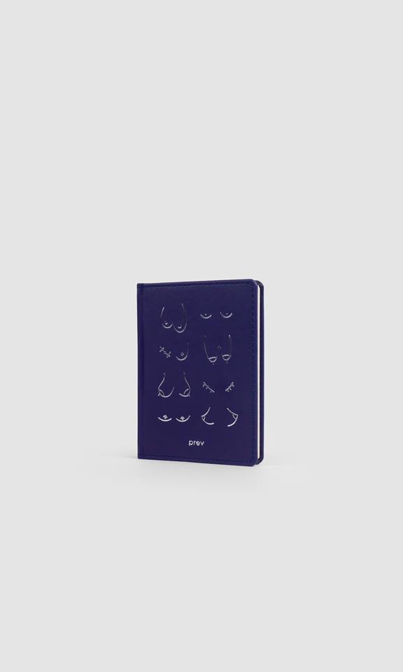 Notitieboek Cosmic Breast Mini Marineblauw via Shop Like You Give a Damn