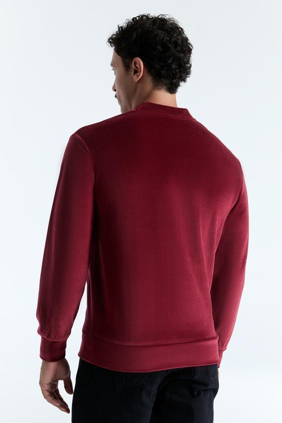 Unisex Jas Met Ritssluiting Bordeauxrood from Shop Like You Give a Damn