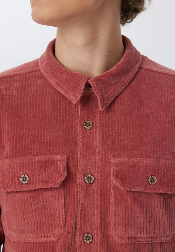 Shirt Unisex Corduroy Donker Mauve from Shop Like You Give a Damn