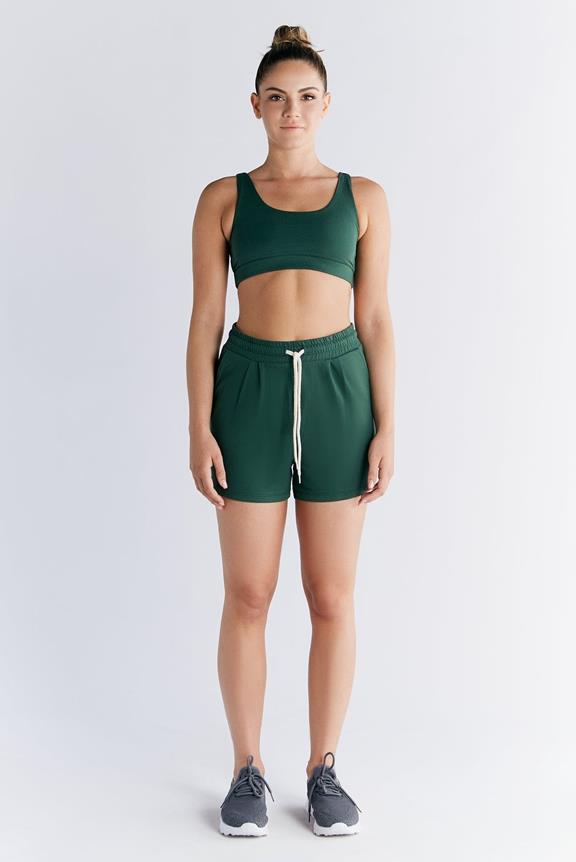 Pyjama Shorts Pine Needle Groen from Shop Like You Give a Damn