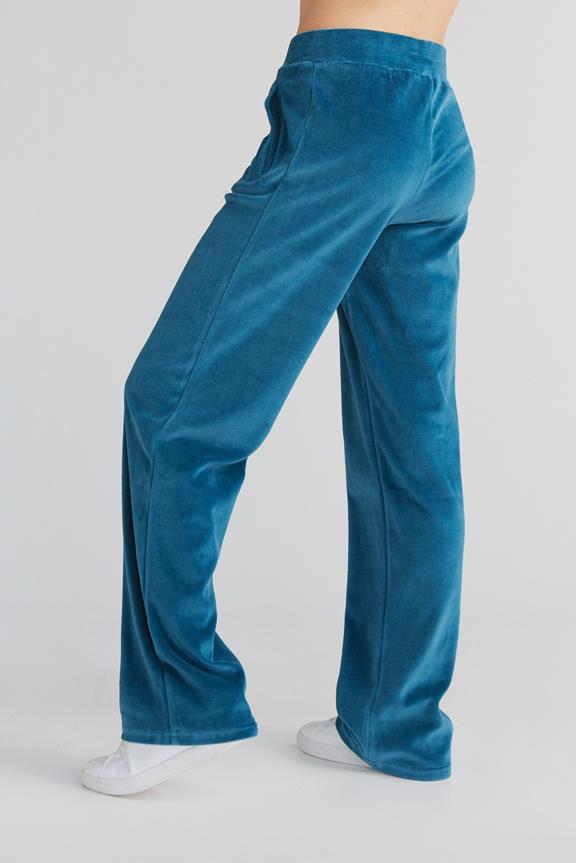 Broek Rechte Pijp Nicky Danube Blauw from Shop Like You Give a Damn