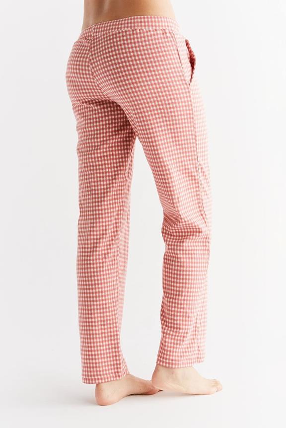 Broek Plaid Cedar Dust Light Red / Natural White from Shop Like You Give a Damn