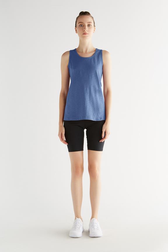 Top Jersey FlammÃ© Gentiaanblauw from Shop Like You Give a Damn