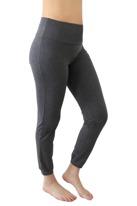 Yogabroek Antraciet Melange/Grijs from Shop Like You Give a Damn