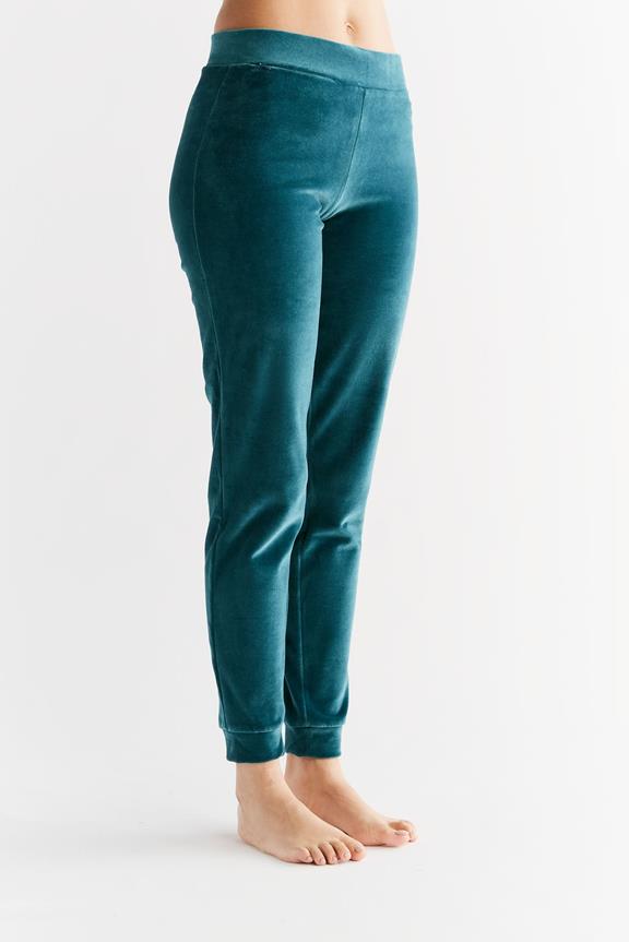 Broek Nicky Tanne Blauwgroen from Shop Like You Give a Damn